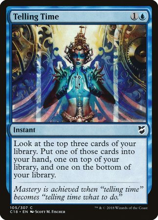 Telling Time [Commander 2018] | Exor Games Summserside