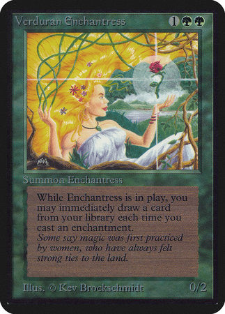 Verduran Enchantress [Limited Edition Alpha] | Exor Games Summserside