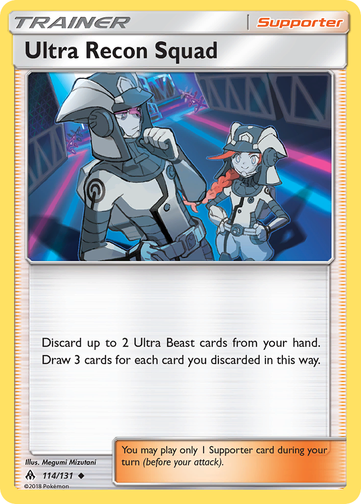 Ultra Recon Squad (114/131) [Sun & Moon: Forbidden Light] | Exor Games Summserside