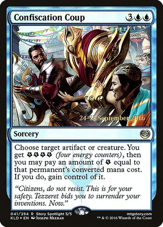 Confiscation Coup [Kaladesh Promos] | Exor Games Summserside