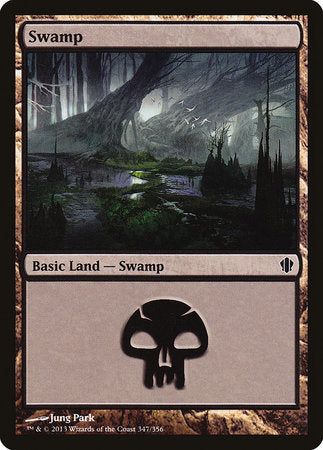 Swamp (347) [Commander 2013] | Exor Games Summserside
