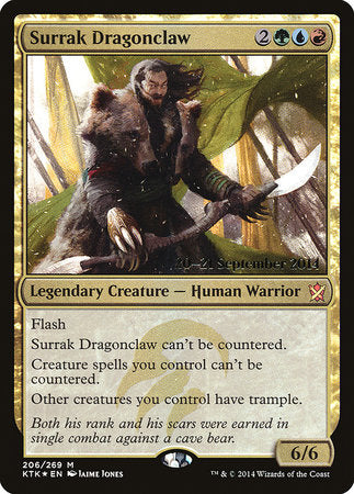 Surrak Dragonclaw [Khans of Tarkir Promos] | Exor Games Summserside