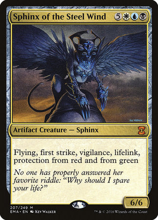 Sphinx of the Steel Wind [Eternal Masters] | Exor Games Summserside