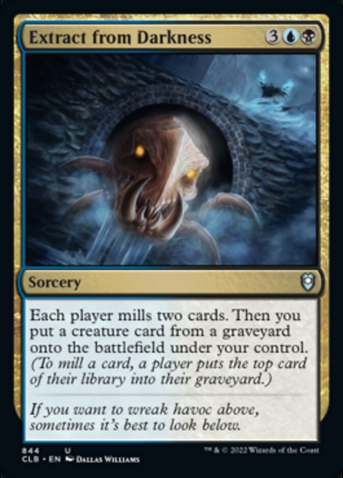 Extract from Darkness [Commander Legends: Battle for Baldur's Gate] | Exor Games Summserside