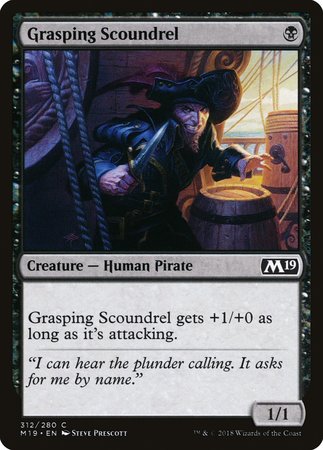 Grasping Scoundrel [Core Set 2019] | Exor Games Summserside