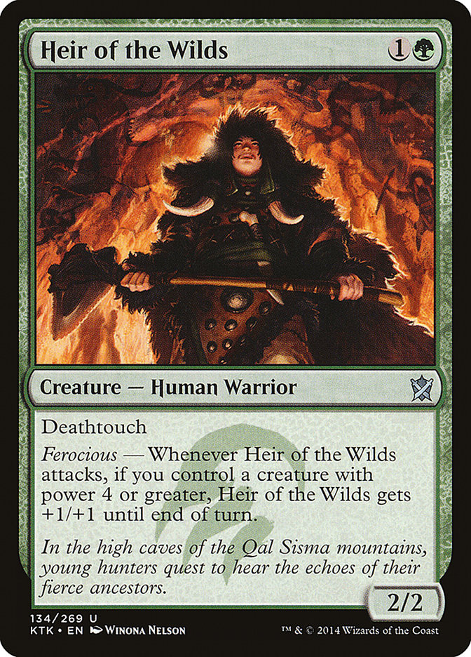 Heir of the Wilds [Khans of Tarkir] | Exor Games Summserside