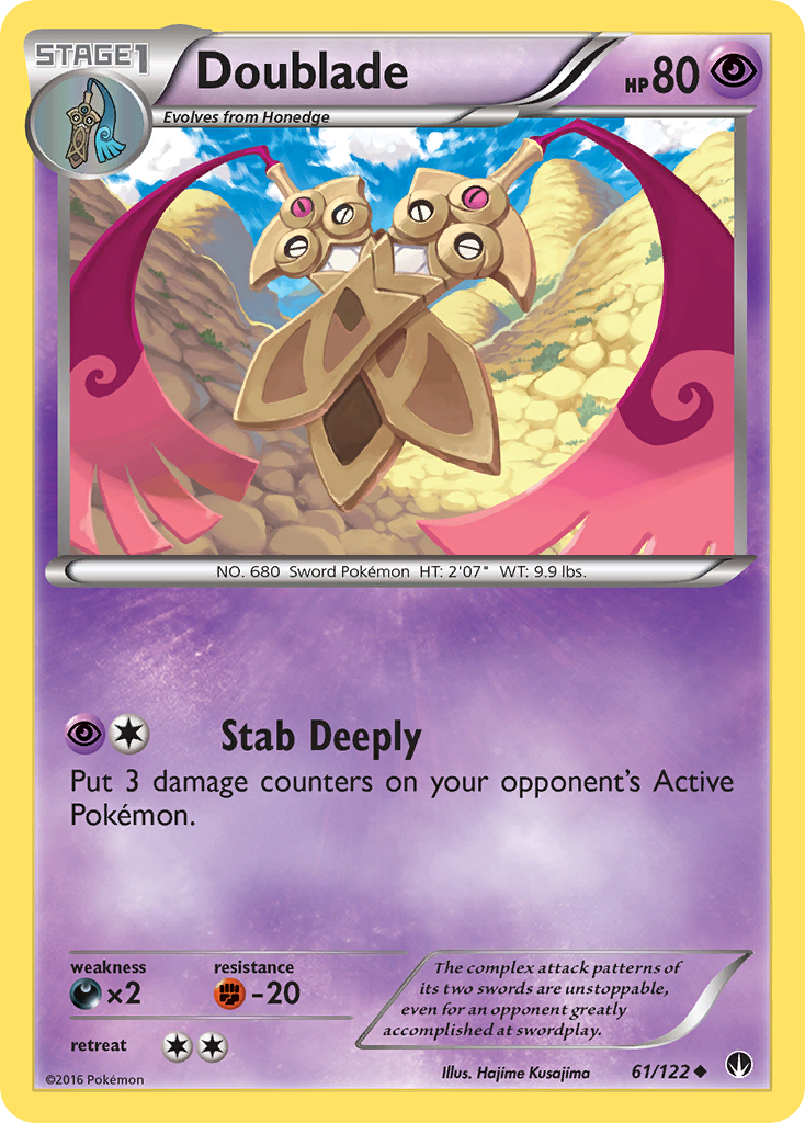 Doublade (61/122) [XY: BREAKpoint] | Exor Games Summserside