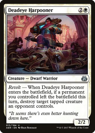 Deadeye Harpooner [Aether Revolt] | Exor Games Summserside