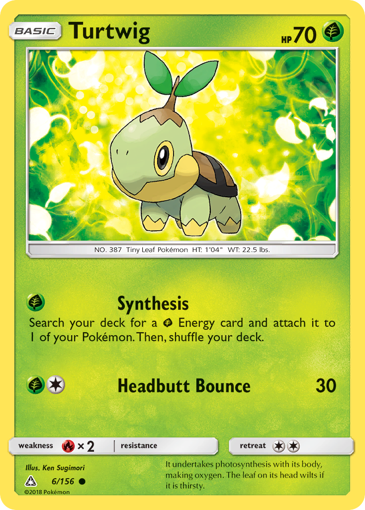 Turtwig (6/156) [Sun & Moon: Ultra Prism] | Exor Games Summserside