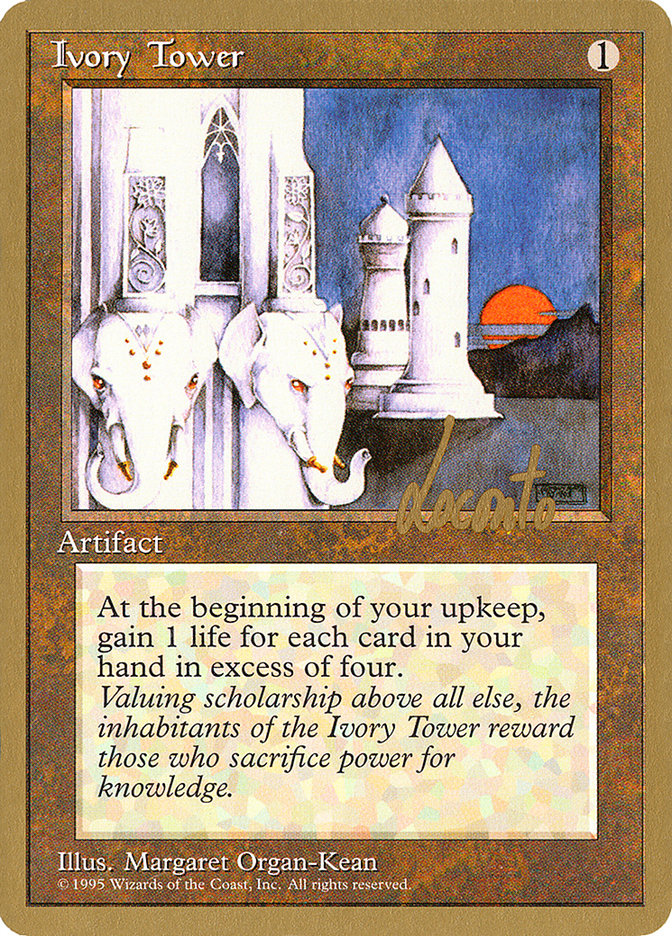Ivory Tower (Michael Loconto) [Pro Tour Collector Set] | Exor Games Summserside
