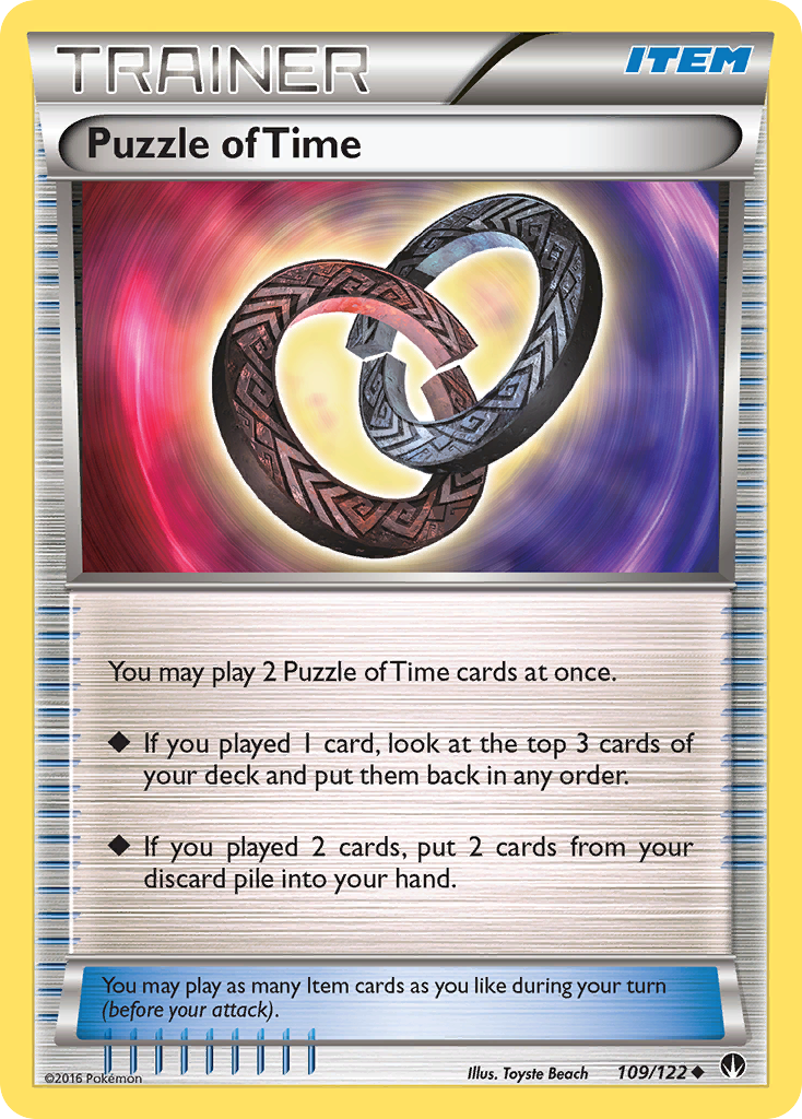 Puzzle of Time (109/122) [XY: BREAKpoint] | Exor Games Summserside