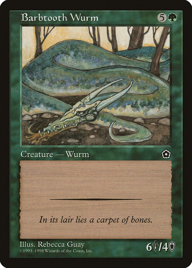 Barbtooth Wurm [Portal Second Age] | Exor Games Summserside