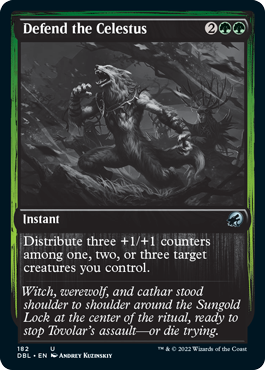 Defend the Celestus [Innistrad: Double Feature] | Exor Games Summserside