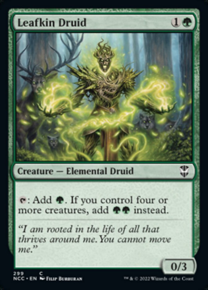 Leafkin Druid [Streets of New Capenna Commander] | Exor Games Summserside