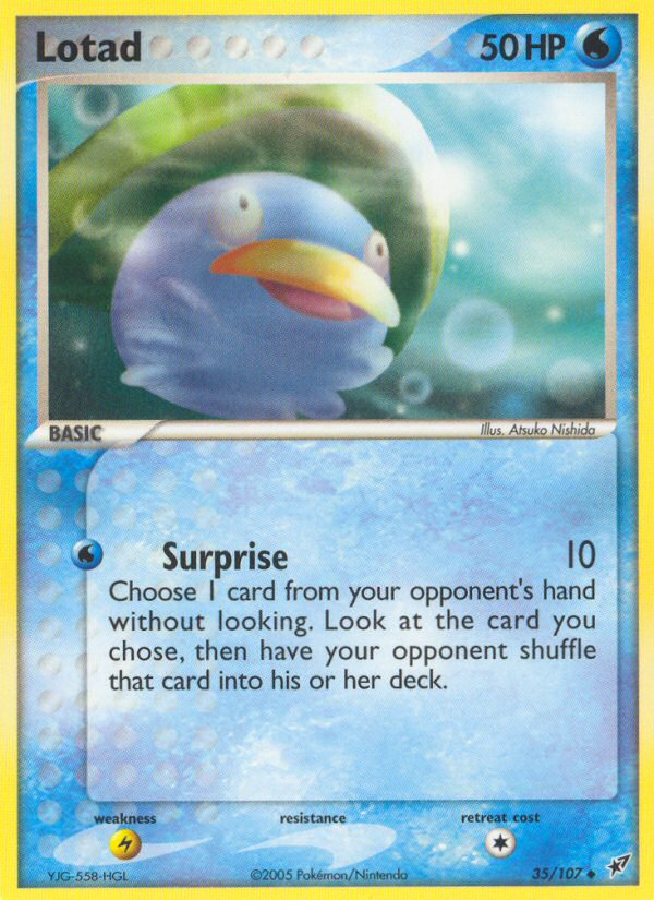 Lotad (35/107) [EX: Deoxys] | Exor Games Summserside