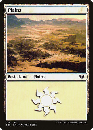 Plains (326) [Commander 2015] | Exor Games Summserside