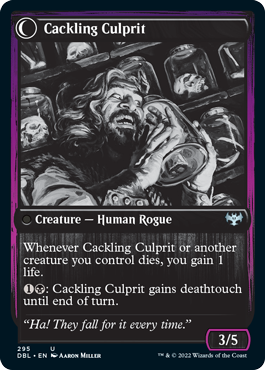 Panicked Bystander // Cackling Culprit [Innistrad: Double Feature] | Exor Games Summserside