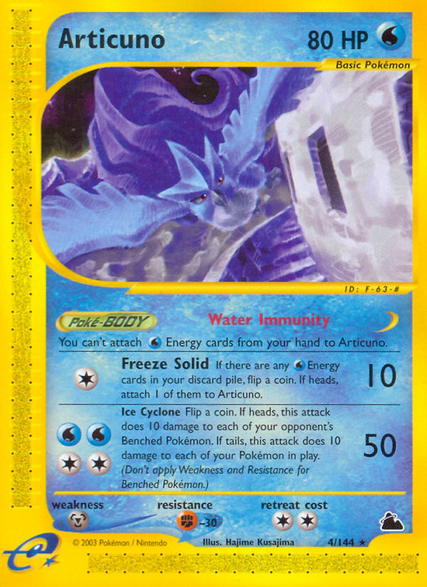 Articuno (4/144) [Skyridge] | Exor Games Summserside