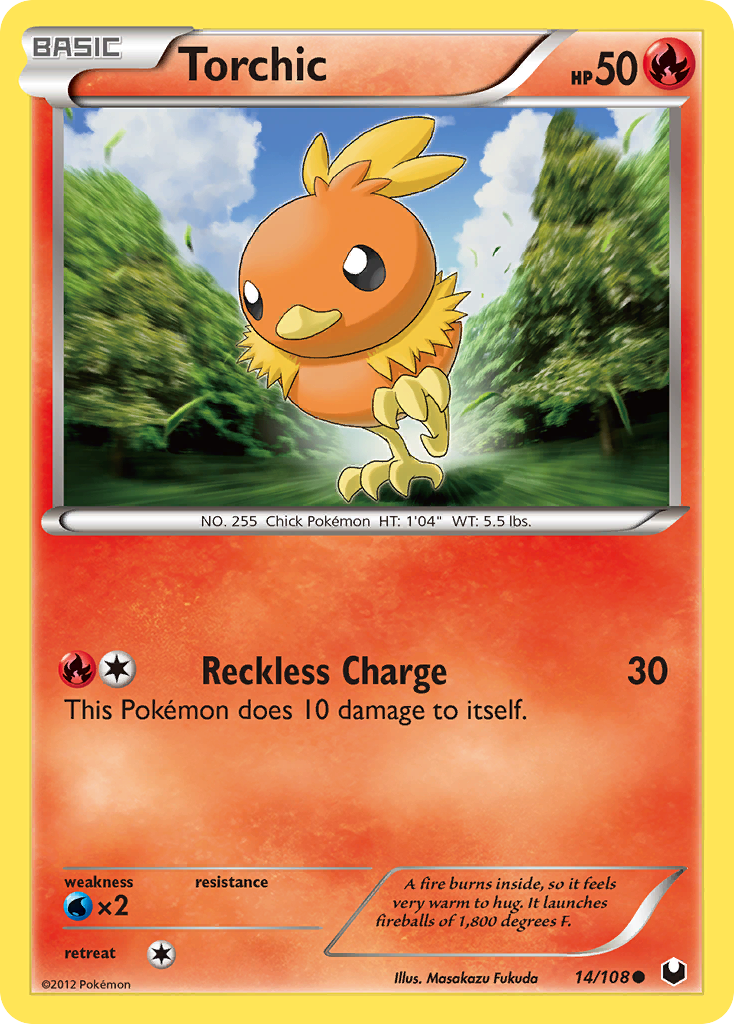 Torchic (14/108) [Black & White: Dark Explorers] | Exor Games Summserside