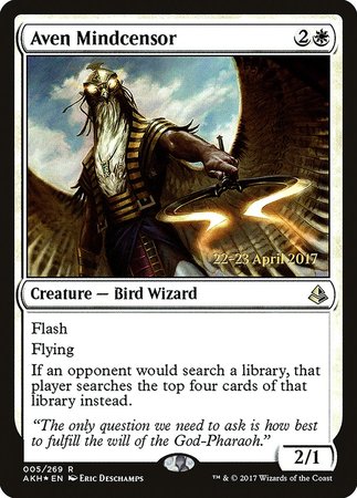 Aven Mindcensor [Amonkhet Promos] | Exor Games Summserside