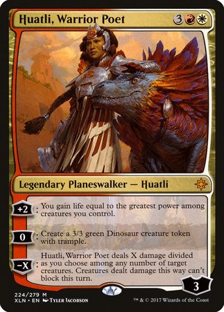 Huatli, Warrior Poet [Ixalan] | Exor Games Summserside