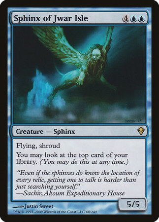 Sphinx of Jwar Isle [Zendikar] | Exor Games Summserside