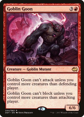 Goblin Goon [Duel Decks: Merfolk vs. Goblins] | Exor Games Summserside