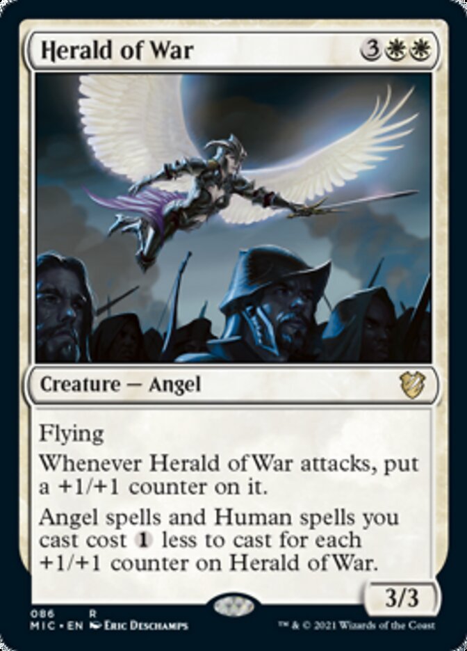 Herald of War [Innistrad: Midnight Hunt Commander] | Exor Games Summserside