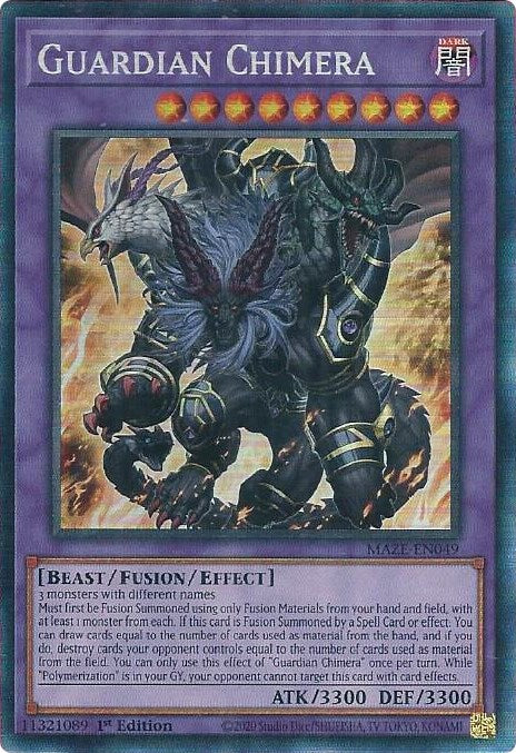 Guardian Chimera [MAZE-EN049] Collector's Rare | Exor Games Summserside