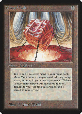 Mana Vault [Limited Edition Beta] | Exor Games Summserside