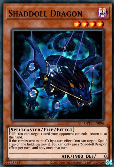 Shaddoll Dragon [OP15-EN004] Super Rare | Exor Games Summserside