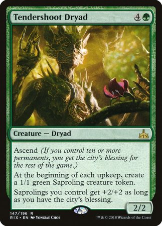 Tendershoot Dryad [Rivals of Ixalan] | Exor Games Summserside