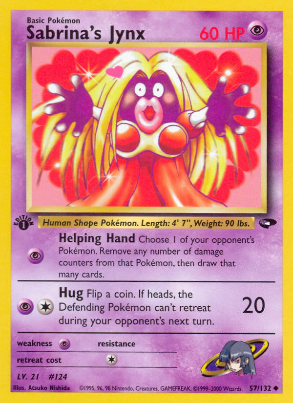 Sabrina's Jynx (57/132) [Gym Challenge 1st Edition] | Exor Games Summserside