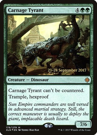 Carnage Tyrant [Ixalan Promos] | Exor Games Summserside
