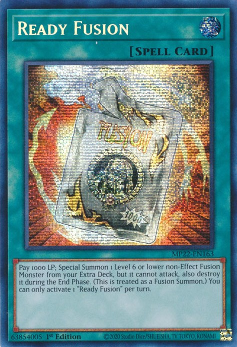 Ready Fusion [MP22-EN163] Prismatic Secret Rare | Exor Games Summserside