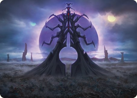 Black Sun's Twilight Art Card [Phyrexia: All Will Be One Art Series] | Exor Games Summserside