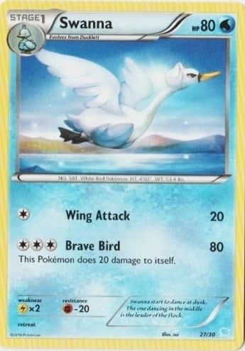 Swanna (27/30) [XY: Trainer Kit 3 - Suicune] | Exor Games Summserside