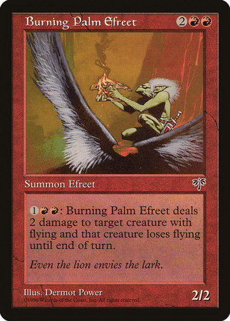 Burning Palm Efreet [Mirage] | Exor Games Summserside
