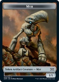 Myr (024) // Shapeshifter Double-sided Token [Double Masters Tokens] | Exor Games Summserside