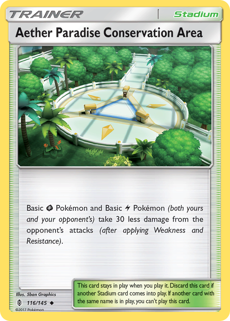 Aether Paradise Conservation Area (116/145) [Sun & Moon: Guardians Rising] | Exor Games Summserside