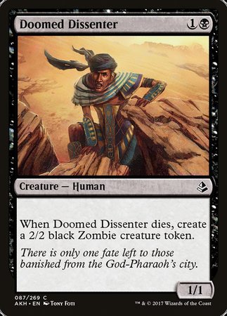 Doomed Dissenter [Amonkhet] | Exor Games Summserside