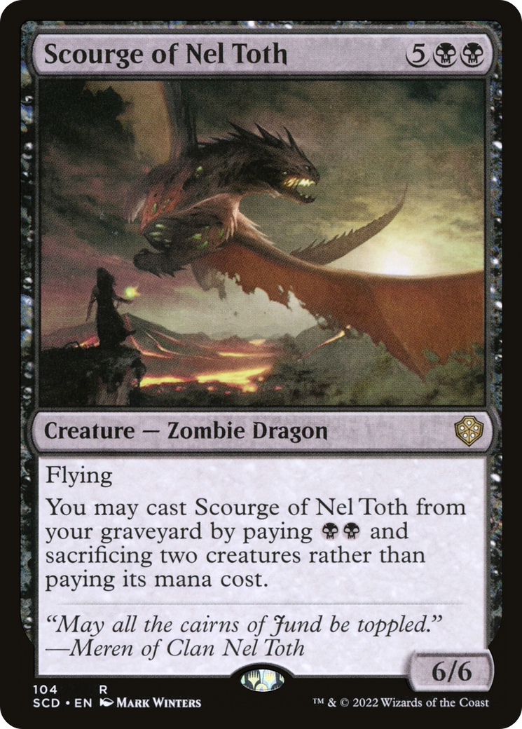 Scourge of Nel Toth [Starter Commander Decks] | Exor Games Summserside