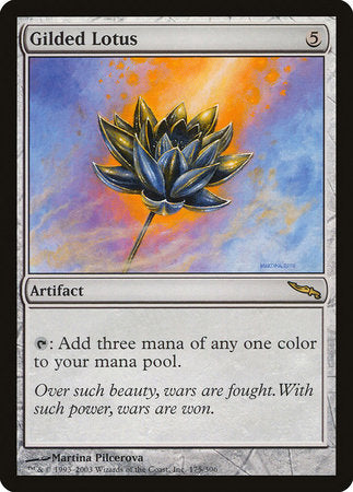 Gilded Lotus [Mirrodin] | Exor Games Summserside