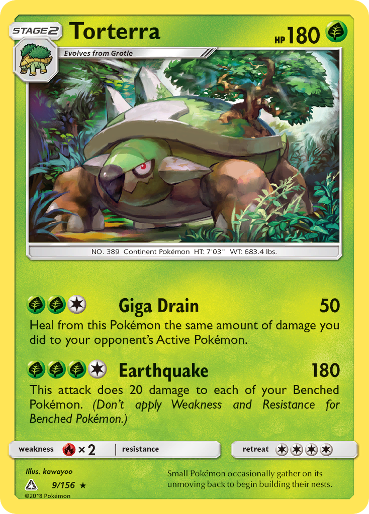 Torterra (9/156) [Sun & Moon: Ultra Prism] | Exor Games Summserside