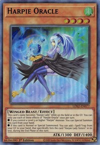 Harpie Oracle (Green) [LDS2-EN077] Ultra Rare | Exor Games Summserside