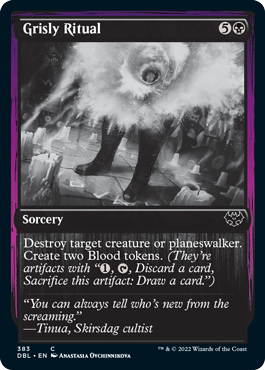 Grisly Ritual [Innistrad: Double Feature] | Exor Games Summserside
