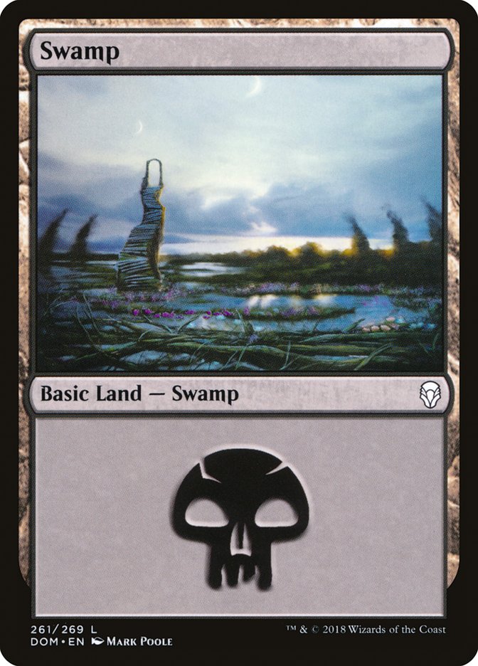 Swamp (261) [Dominaria] | Exor Games Summserside