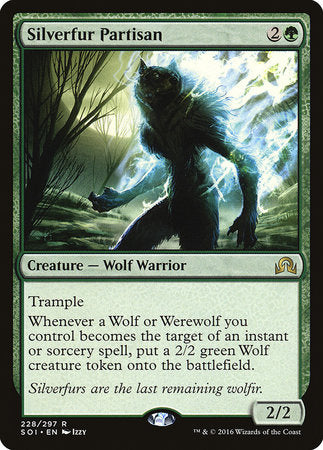 Silverfur Partisan [Shadows over Innistrad] | Exor Games Summserside