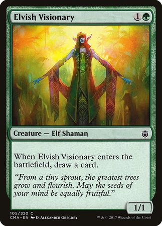 Elvish Visionary [Commander Anthology] | Exor Games Summserside