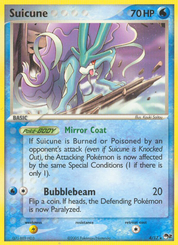 Suicune (4/17) [POP Series 2] | Exor Games Summserside